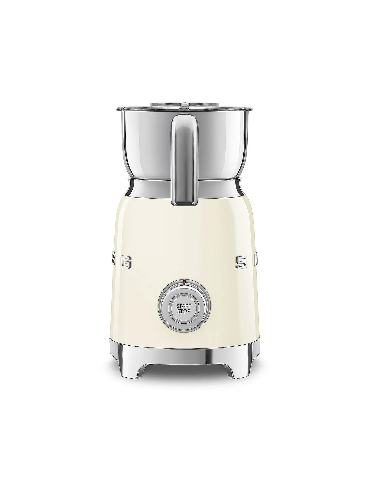 SMEG | Milchaufschäumer 50s Retro Style Schwarz MFF11BLEU | creme